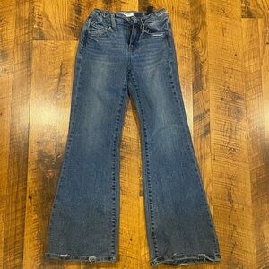Flying Monkey Dark Blue Flare Jeans